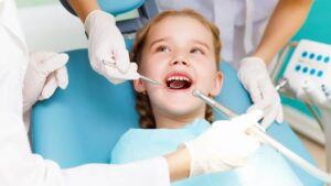 Child dental surgery under anesthesia at Dental Avenue Hospital Lahore