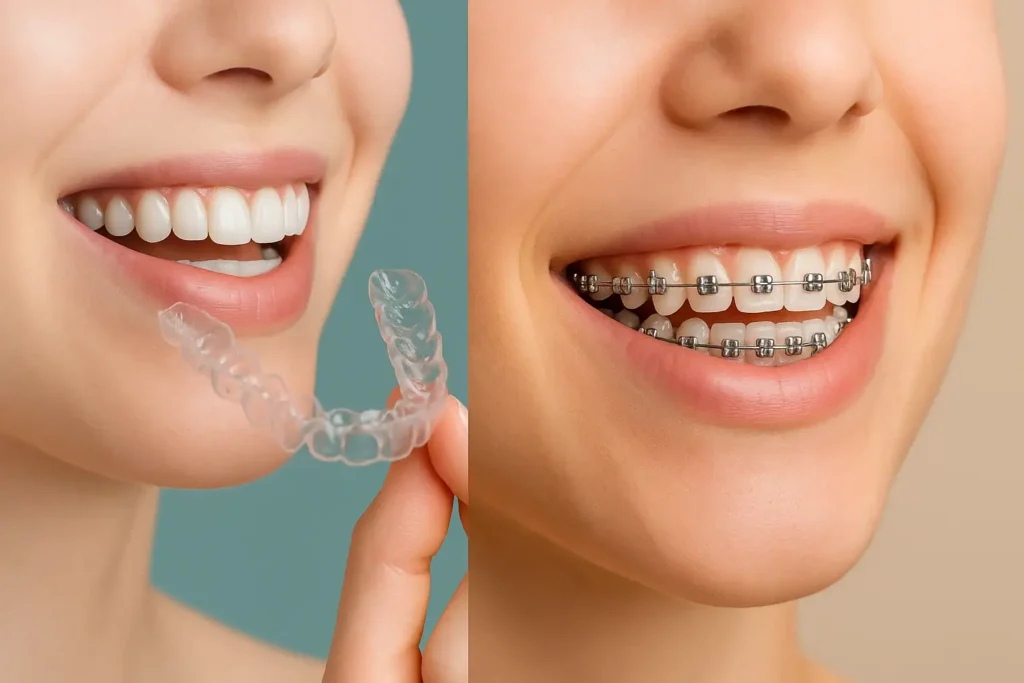 Transparent (Invisible) Braces treatment at Dental Avenue Hospital, Lahore — affordable pricing and discreet orthodontics